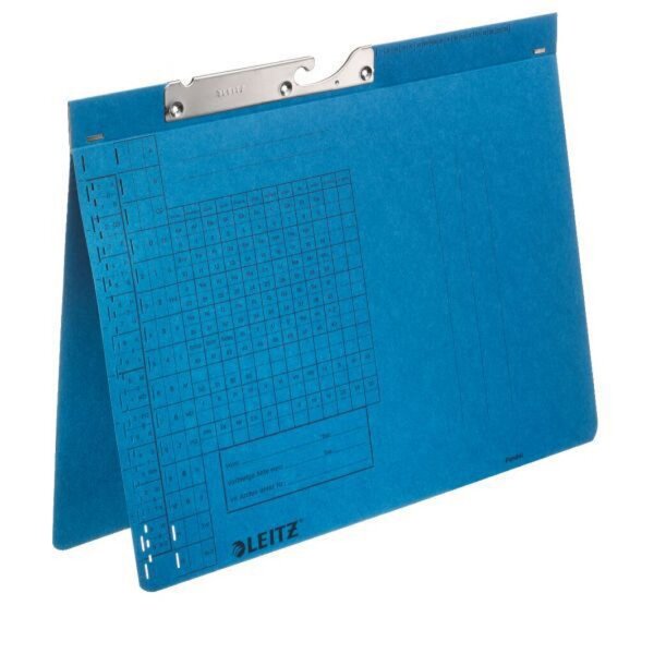 Pendelhefter DIN A4, blau, Behördenheftung, Karton: 250g/qm