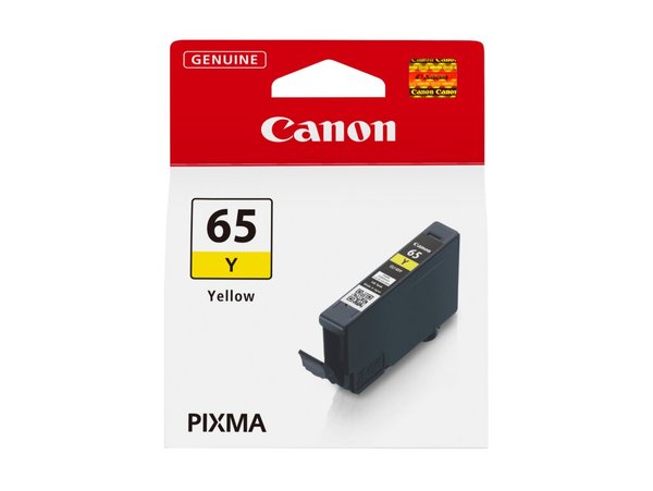 Tintenpatrone CLI-65Y, für Canon Drucker, 12,6 ml, gelb
