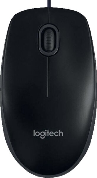 Maus B100, kabelgebunden, USB, Optisch, 800dpi, Business, schwarz