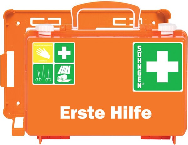 Verbandkoffer Erste-Hilfe-Koffer QUICK-CD