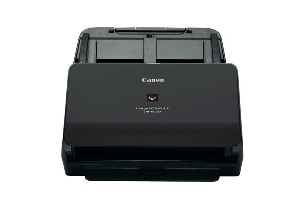 Dokumentenscanner DR-260, A4, inkl. UHG, Duplex, 80-Blatt-Einzug, USB-Anschluss 3.1, 600dpi, TWAIN/ISIS, 5-zlg. LCD-Bedienfeld + Scantasten, max. Scanvolumen 7.500 Seiten/Tag