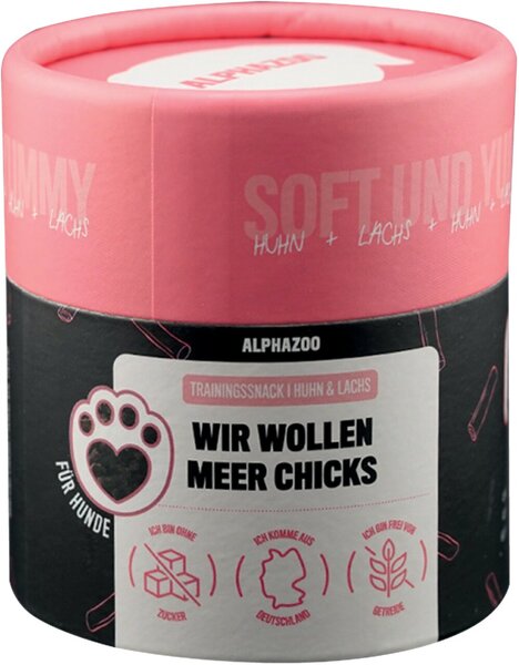 Trainingssnack für Hunde, Wir wollen Meer Chicks, 65 g