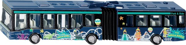 Gelenkbus aus Metall und Kunststoff