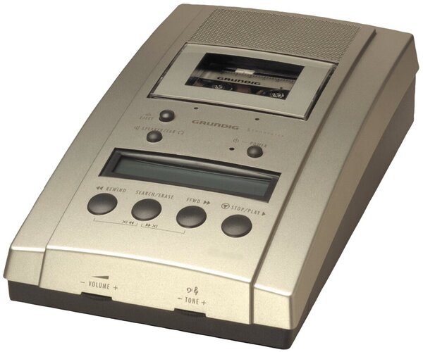 Aufnahme und Wiedergabestation Stenorette ST 3220 Basis Steno-Kassette 30, inkl.Netzteil 683, ohne Mikofon