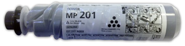 Kopiertoner 842024/842338/888261, Type 1270D/MP 201, für Ricoh Kopierer, ca. 7.000 Seiten, schwarz