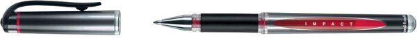 Gelroller uni-ball® SIGNO UM 153, Strichstärke 0,6 mm, Schreibfarbe rot, Schaftfarbe schwarz