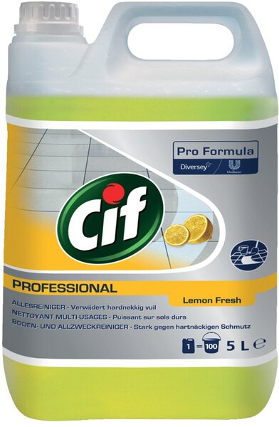 Allzweckreiniger Cif Professional, Zitrusduft, 5 Liter