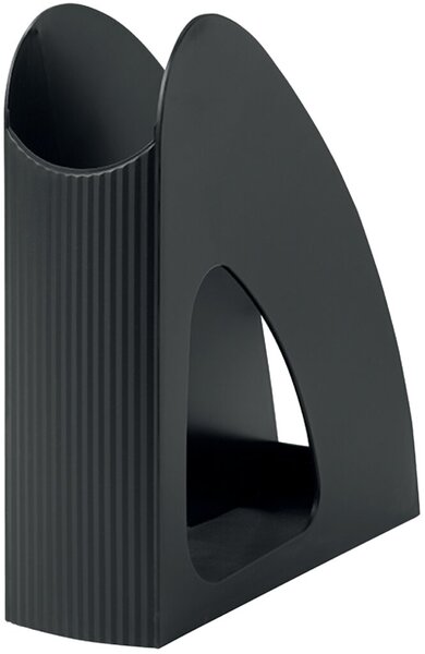 Stehsammler Re-LOOP, DIN A4+, schwarz, Fassungsvermögen: 70 mm