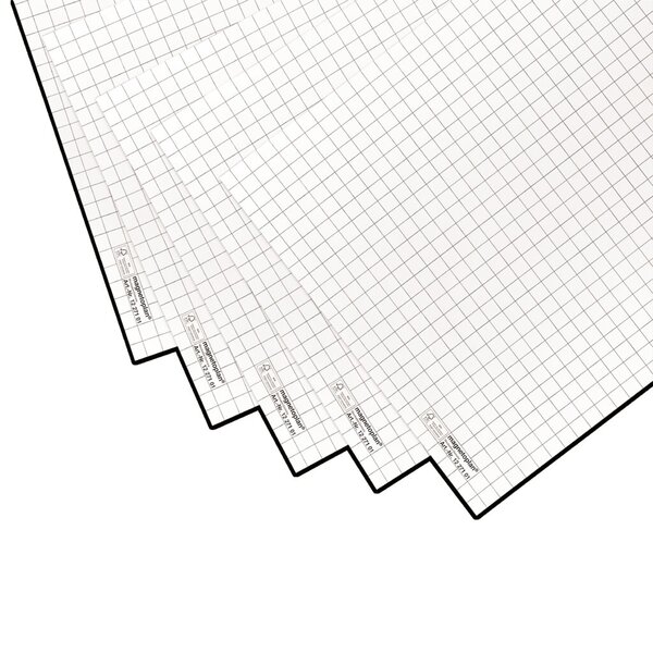 Flipchartblock, 65 x 98 cm, blanko/kariert, 20 Blatt, 70g/qm, Karton à 5 Stück