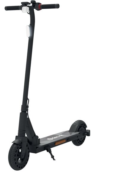 E-Scooter mit Alurahmen, SEL-80140, schwarz, bis 20 km/h, faltbar, 300 W Motor, Luftreifen