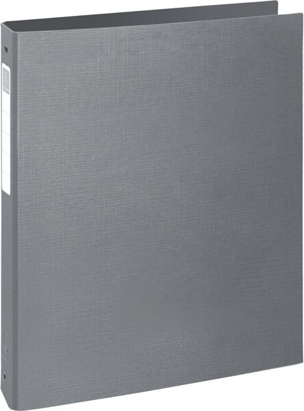 Ringbuch Teksto, DIN A4, Ø 30 mm, 4-O-Ringmechanik, grau