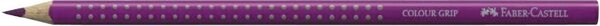 Buntstift COLOUR GRIP, Minenstärke 3,3 mm, Härtegrad weich, Schaftform Dreikant, wasservermalbar, karmosin