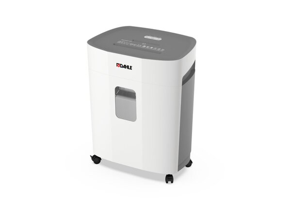 Aktenvernichter 23420 PaperSAFE® 420, 2x15 mm Cross-Cut Partikelschnitt, Sicherheitsstufe P-5, Leistung 15 Blatt, Auffangvolumen 25 Liter, Maße (HxBxT) 545x443x273 mm