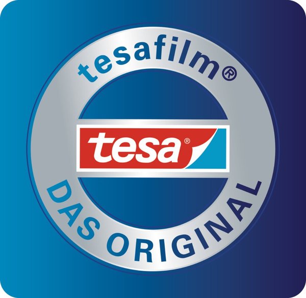 tesafilm® kristall-klar, 19 mm x 10 m, transparent, stark klebend, alterungsbeständig