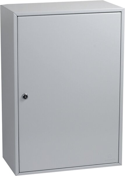Schlüsselschrank, Profilzylinder, 300 Haken, hellgrau