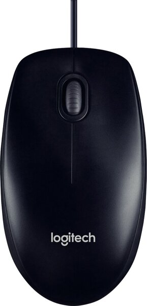 Maus M100, kabelgebunden, schwarz