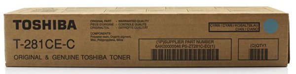 Toner T-281C-EC, cyan, für e-Studio 281c, 351e, 451e
