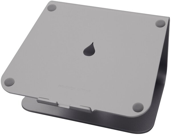 Laptop Stand mStand, grau, aus Aluminium