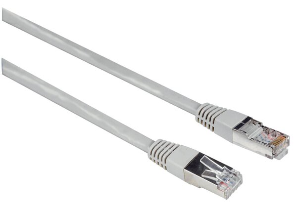 Netzwerk CAT 5e-Patchkabel UTP, 3 m, grau
