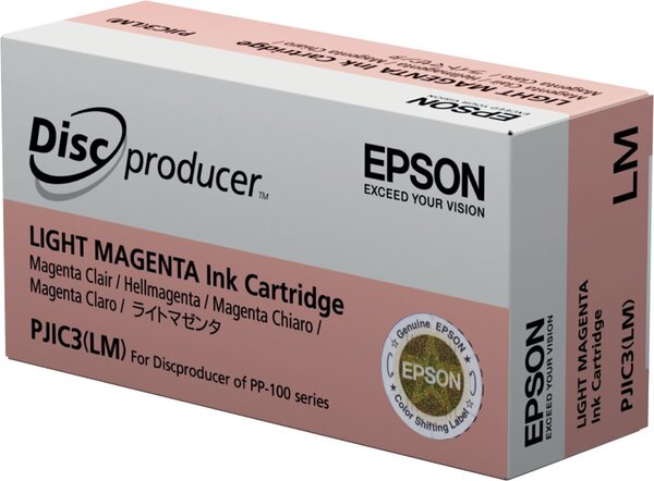 Tintenpatrone hell magenta, Inhalt: 31,5 ml, für Discproducer PP-100, PP-100AP, PP-100N, PP-100N Security, PP-50