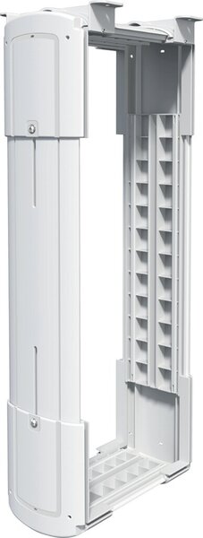 Computerhalterung Viewlite Schreibtisch 200, verstellbar, bis 30 kg, weiß