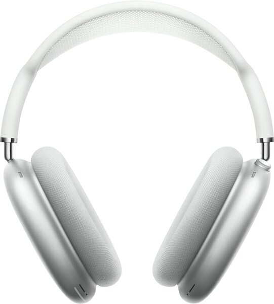 Kopfhörer AirPods Max, Overear, aktive Geräuschunterdrückung, Ohrpolster aus Memory Foam, Transparenzmodus, silber