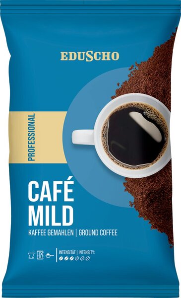 EDUSCHO Professional Mild, Filterkaffee, gemahlen, 500 g