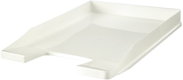 Briefkorb JUNIOR, DIN A4/C4, lichtgrau, flache Briefablage