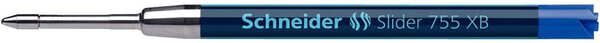 Kugelschreibermine Slider 755 XB, Visco Glide Ink-System, dokumentenecht, blau