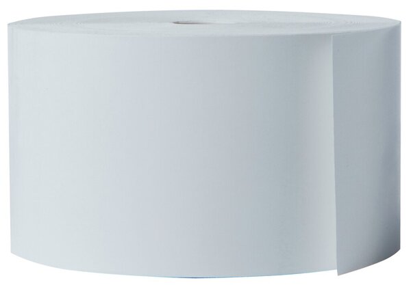 Thermoetikettenrolle 58 mm x 101,6 m, weiß, nicht klebend, 8 Rollen