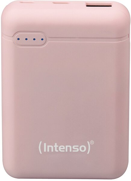 Powerbank mobil XS, 10.000mAh, Lithium-Polymer Akku, rosè