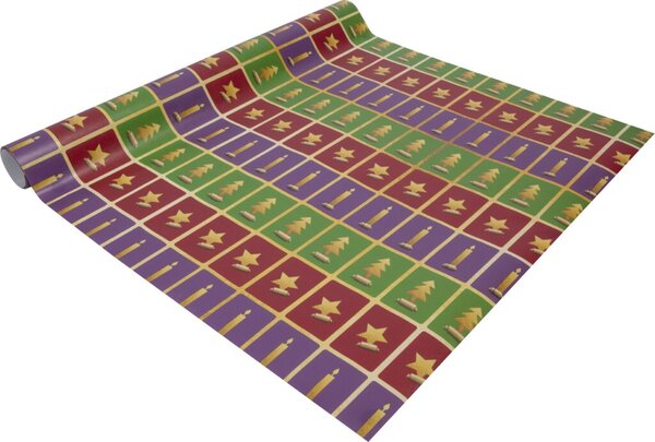 Weihnachts-Geschenkpapier, Cut-out-style, 5 x 0,50 m