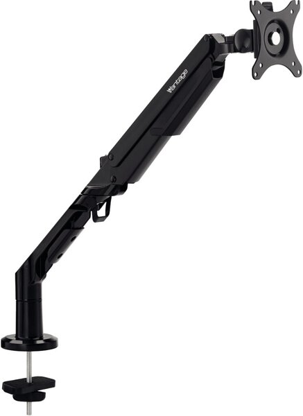 Einzel-Monitorarm Premium, Tischhalterung, schwarz, VESA-Standard 75/100, Tragkraft: 3 - 12 kg