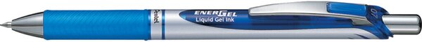 Gelroller EnerGel, Strichstärke 0,35 mm, Schreibfarbe blau, Schaftfarbe blau