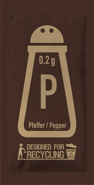 Hellma Peffer Sachets, 0,2g Portionstütchen, Karton à 2000 Tütchen