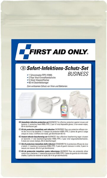 Sofort-Infektions-Schutz-Set, Business, wirksamer Schutz vor Viren und Bakterien