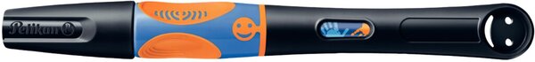 Schulfüller griffix, Rechtshänder, Feder A (Anfänger), inklusive Tintenpatrone, neon black