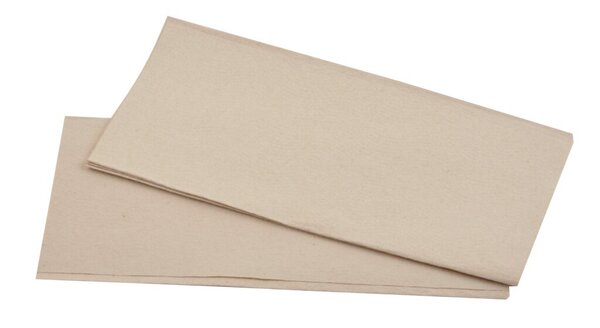 Handtuchpapier, 25 x 23 cm, Falzung V-Falz/ZZ-Falz, 1-lagig, hellgrau, Recycling, geprägt, 20 Pack à 250 Blatt/Karton