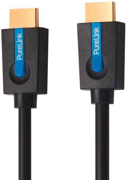HDMI-Kabel, 3 m, High-Speed mit Ethernet, 4K, 3D, Full HD 2.0, vergoldet, Cinema Serie