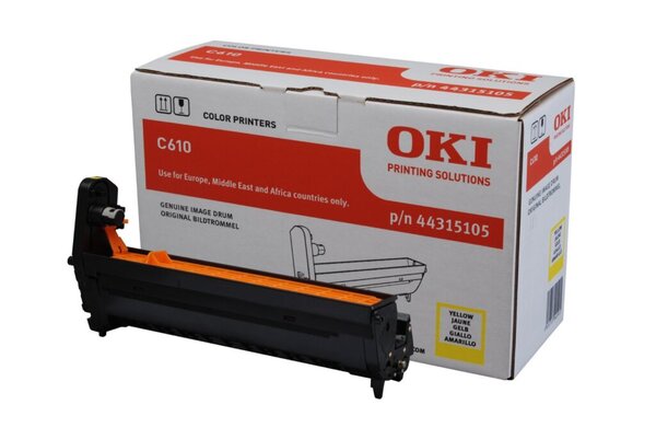 Bildtrommel 44315105, für OKI Drucker, ca. 20.000 Seiten, gelb