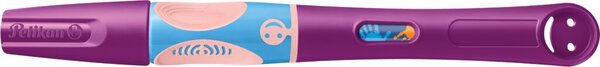 Schulfüller griffix, Linkshänder, Feder A (Anfänger), inklusive Tintenpatrone, sweet berry