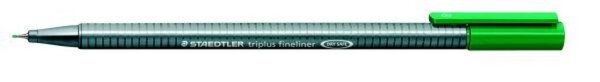 Fineliner triplus®, Strichstärke 0,3 mm, Schreibfarbe grün, Dreikantschaft
