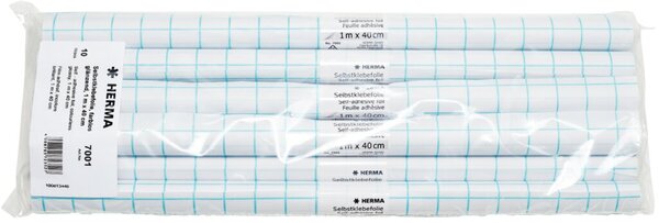 Schutzfolie 1 m x 40 cm, selbstklebend, Packung à 10 Rollen