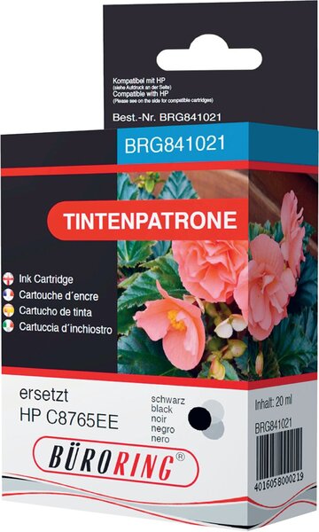 Tintenpatrone 338, ersetzt HP C8765E, ca. 725 Seiten, schwarz