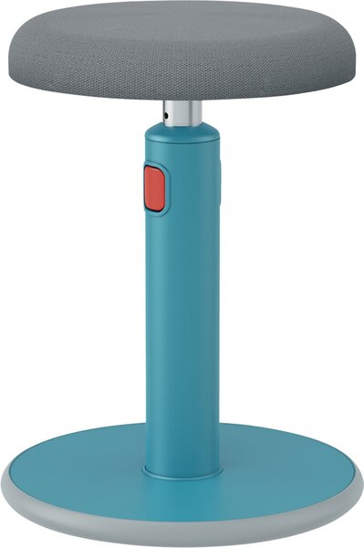 Sitz- & Stehhocker Ergo Cosy, blau, höhenverstellbar 46 - 79 cm, Tragkraft bis 110 kg, Maße: 370 x 690 x 370 mm