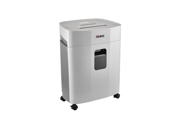 Aktenvernichter 23240 PaperSAFE® 240, 4x12 mm Cross-Cut Partikelschnitt, Sicherheitsstufe P-4, Leistung 10 Blatt, Auffangvolumen 25 Liter, Maße (HxBxT) 545x443x273 mm