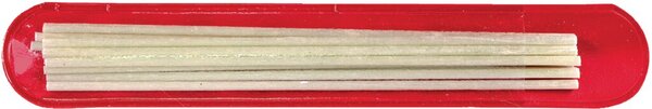 Ersatz-Glasfaserminen für Glasfaser-Radierstift, Durchmesser 2 mm, Länge 110 mm, 12 Stück