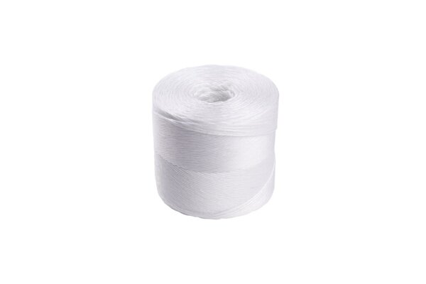 Packschnur Polypropylen, weiß, ca. 900 m /kg, 2kg - 090IA-PM