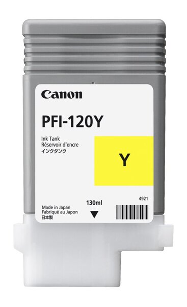 Tinte PFI-120Y, für Canon Drucker, 130 ml, gelb