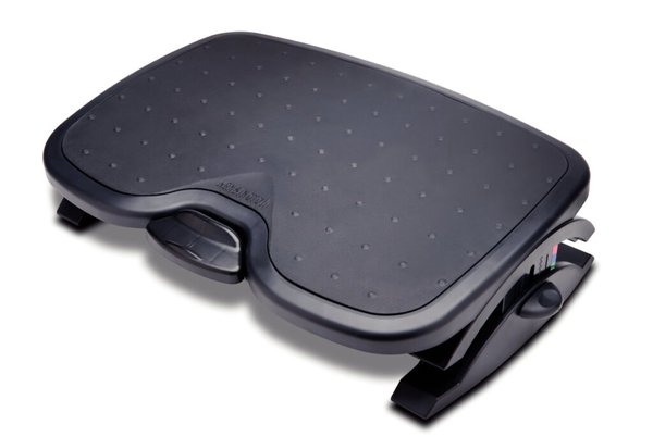 Plus-Fußstütze SoleMate, höhenverstellbar, 450 x 350 mm, schwarz